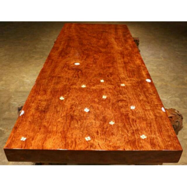 巴西花梨木原木桌板實木桌含腳架 蝦皮購物