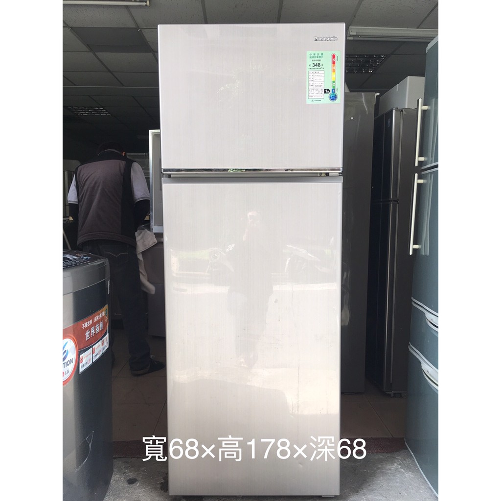 金文宣電器行 國際panasonic 雙門變頻冰箱393公升二手三重蘆洲台北 蝦皮購物