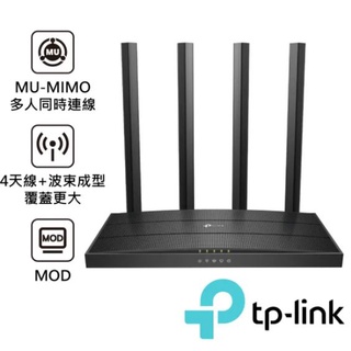 （路由器） TP-Link Archer C80 AC1900 Gigabit 雙頻 WiFi無線網路分享器路由器