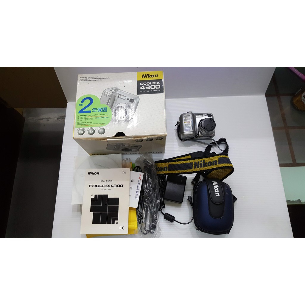 充電器無)Nikon COOLPIX 4300 セット 黒っぽかっ