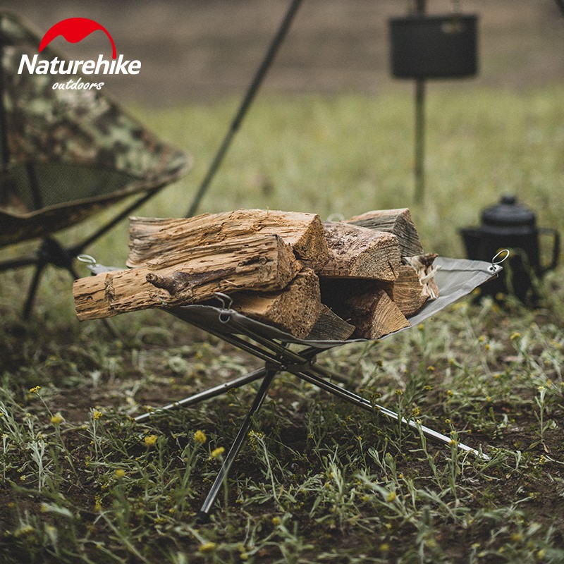 Naturehike 可折疊焚火架 野營柴火爐 戶外燒烤爐 野營燒烤架 篝火架 304不銹鋼 承重5公斤