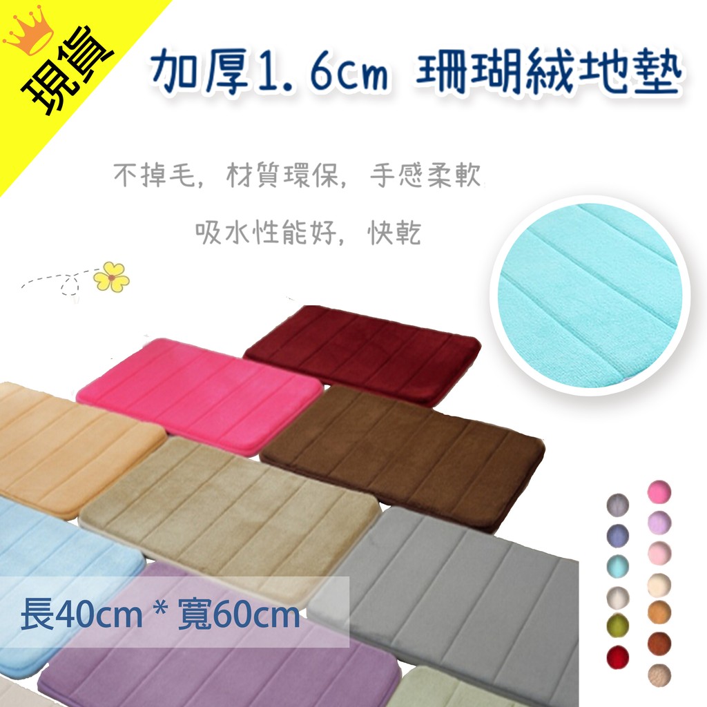 🇹🇼[台灣現貨][乳膠底布防滑再升級，非網點]珊瑚絨地墊 地毯