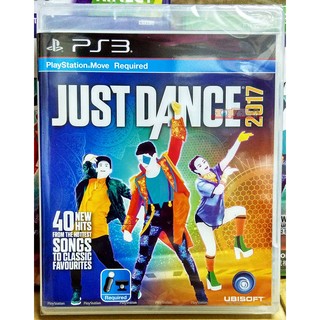 全新未拆 PS3 舞力全開2017(Move必須) 英文亞版 Just Dance 2017