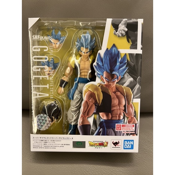 全新現貨 S.H.Figuarts SHF 魂商店 七龍珠 GOGETA 超級賽亞人之神 悟吉塔