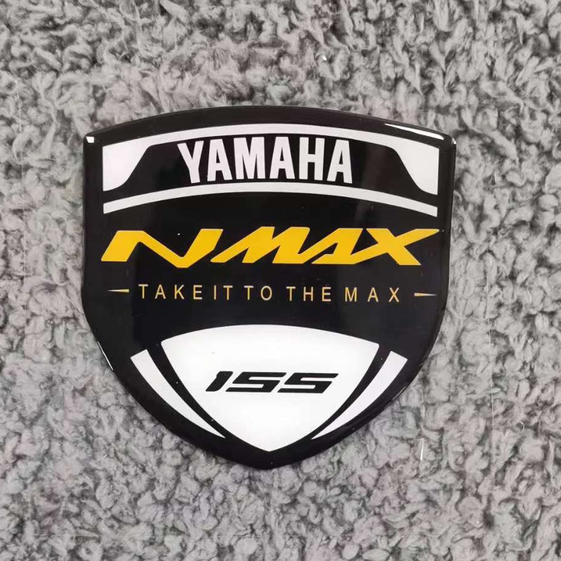適用於雅馬哈機車貼 Yamaha xmax300 nmax155 貼紙 標誌 盾牌樹脂貼紙