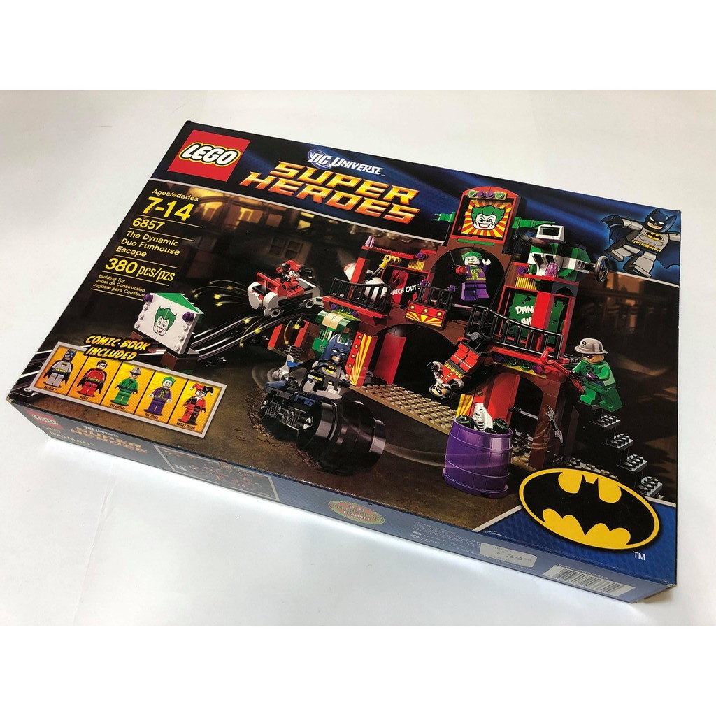 【河濱熊】(現貨全新)絕版樂高 LEGO 6857 超級英雄 蝙蝠俠 Super Heroes