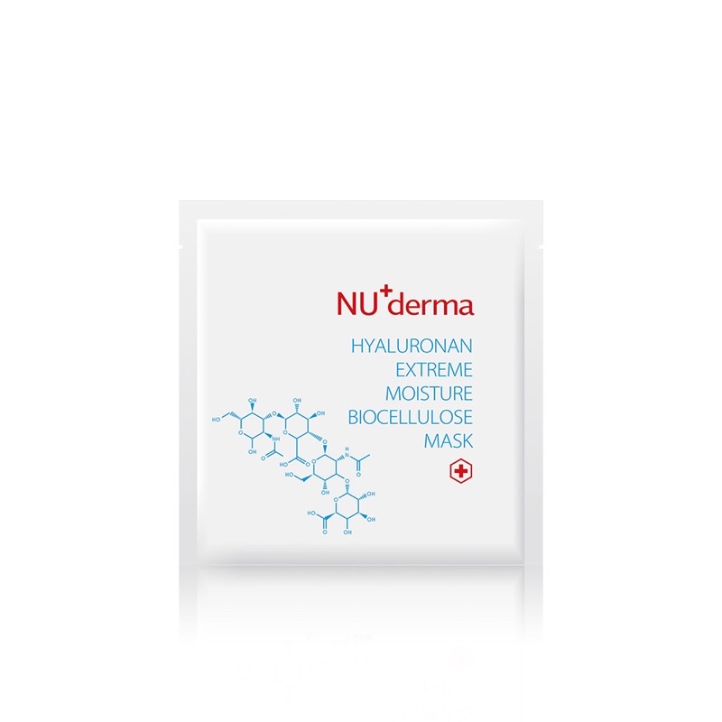 全新 NU+derma 新德曼 玻尿酸超潤水導生物纖維面膜 30ml/單片
