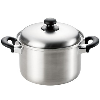 日本和平匠彌三層鋼深型兩手鍋22cm(IH爐適用)