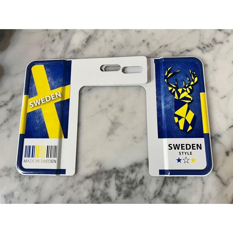 台製 車牌框 通用型 6碼 7碼新式車牌框 Volvo 瑞典