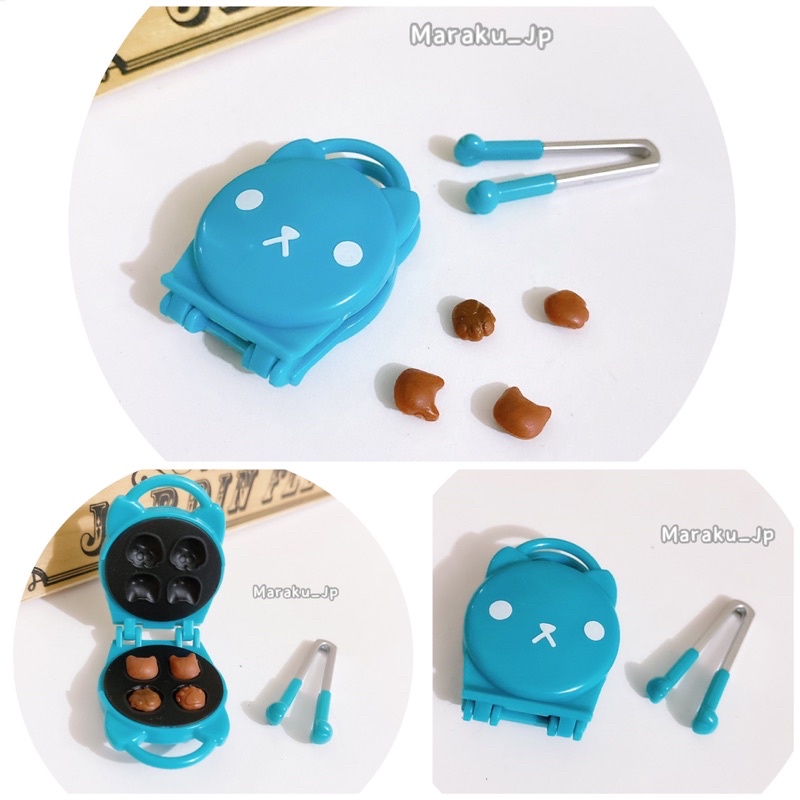 魔樂町JP日貨🎪超萌貓咪 貓掌 迷尼 鬆餅機 食玩 模型 娃娃配件 玩具