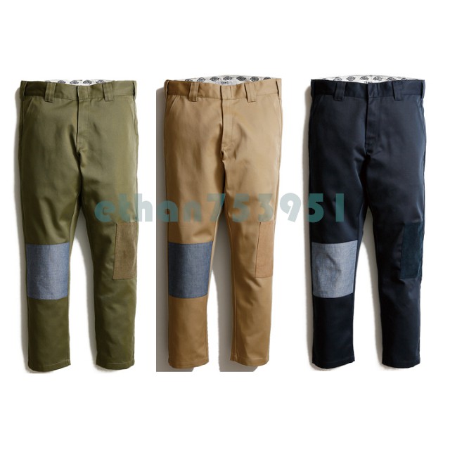 【FDMTL】DICKIES PATCHWORK CROPPED PANTS 休閒長褲