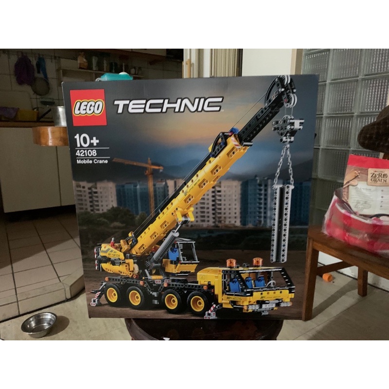 LEGO 42108黃色工程車