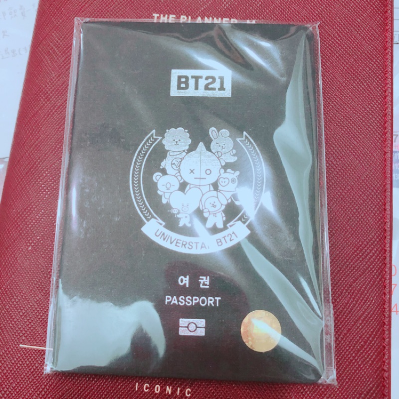 BTS防彈少年團 BT21 x CGV聯名水杯 護照