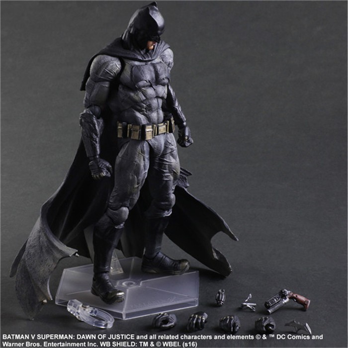 【可動】【多米諾】Play arts 重裝 蝙蝠俠 BATMAN PA改 阿卡漢 超級英雄 DC英雄 電影正義聯盟 超人