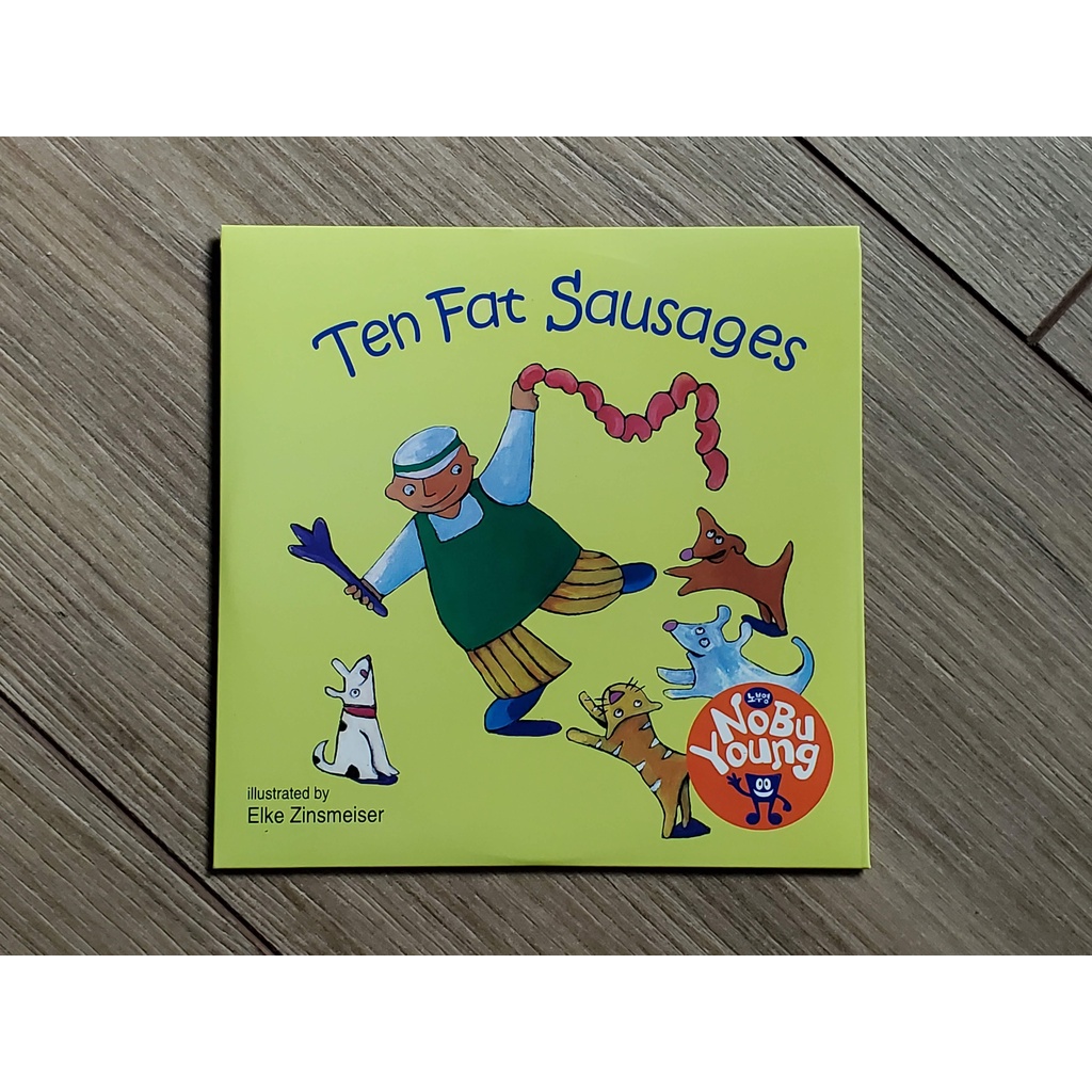 Ten Fat Sausages (單CD)(韓國JY Books版) 廖彩杏老師推薦有聲書第7週