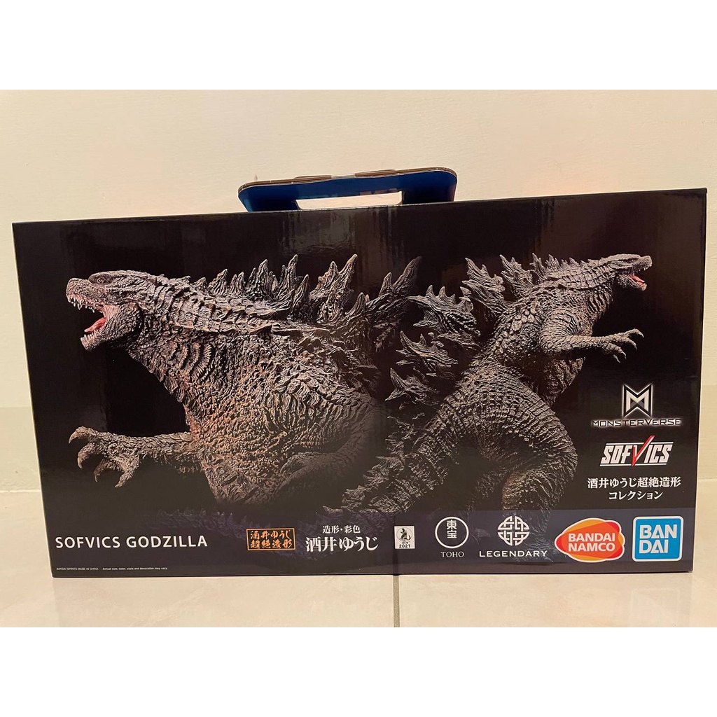 全新現貨 海外限定 哥吉拉  一番賞 酒井 SOFVICS GODZILLA 公仔