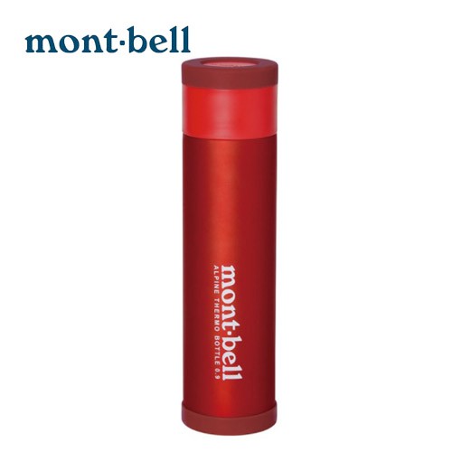 【mont-bell】 ALPINE THERMO BOTTLE  保溫瓶 紅 0.9L  1124618