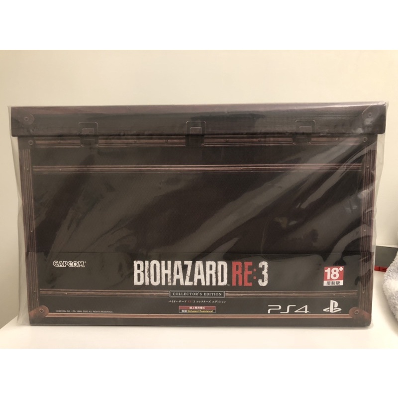 PS4 惡靈古堡3重製版 中英文模型限定版 附特典 典藏套組 Biohazard RE:3
