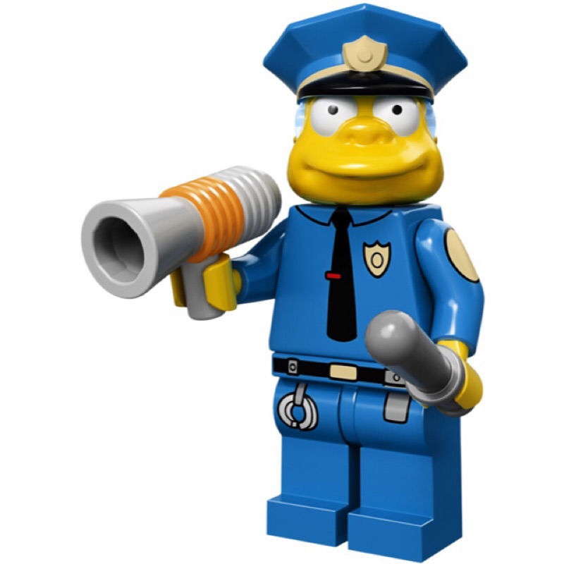 ［BrickHouse] LEGO 樂高 71005 辛普生1代 15 Chief Wiggum 夾鏈袋包裝無外袋
