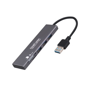 伽利略 USB3.0 3埠 HUB + SD/Micro SD 讀卡機HS088-A(HUB491)