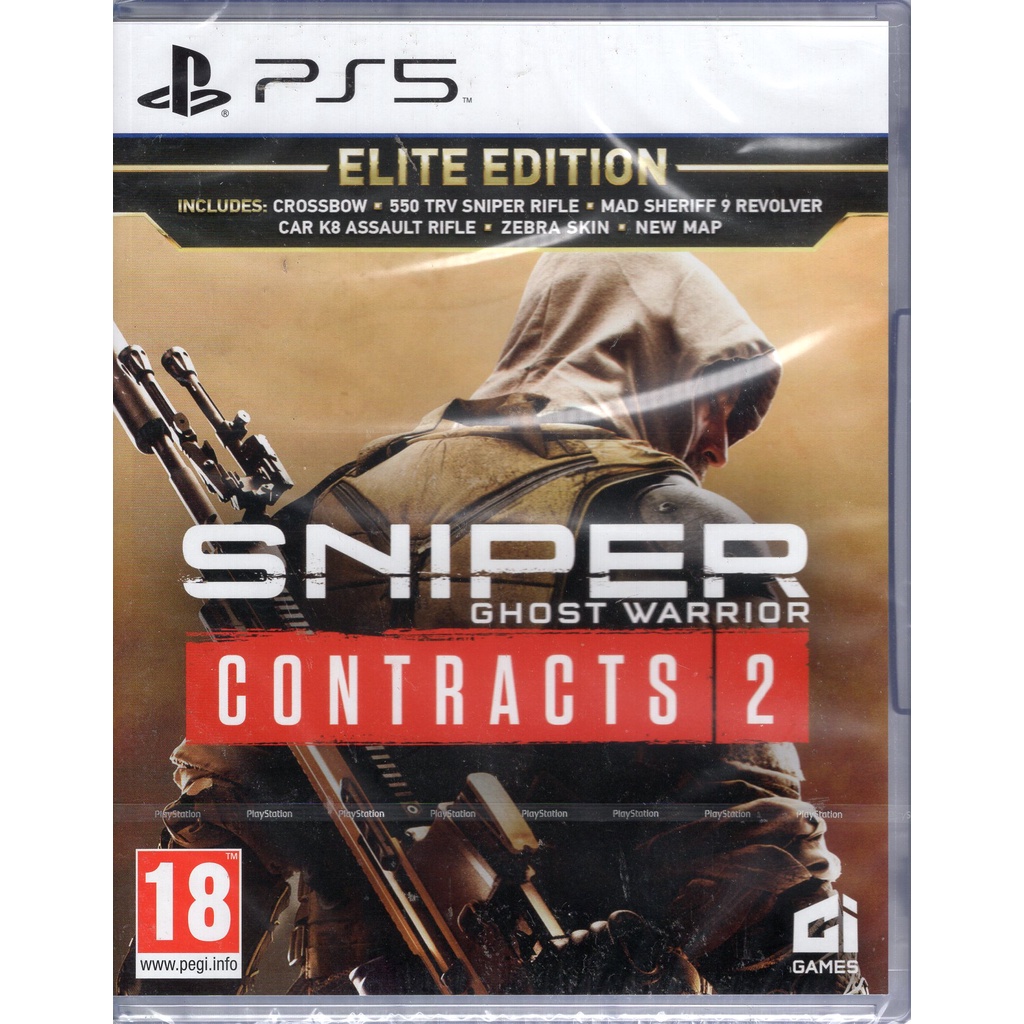 PS5遊戲 狙擊之王 幽靈戰士 契約2 Sniper: Ghost Warrior Contrac2中文版【魔力電玩】