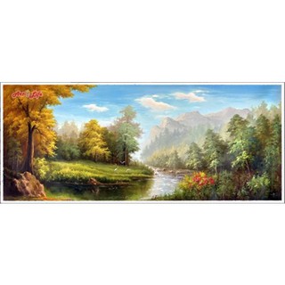 【ArtLife 藝術生活 x 畫家手繪成品畫】A025 70x180cm 高級畫師手繪成品畫 裝飾畫 全館現貨