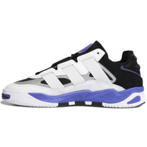 Adidas originals Niteball 黑白紫 低筒 透氣 休閒 運動鞋 FX0361