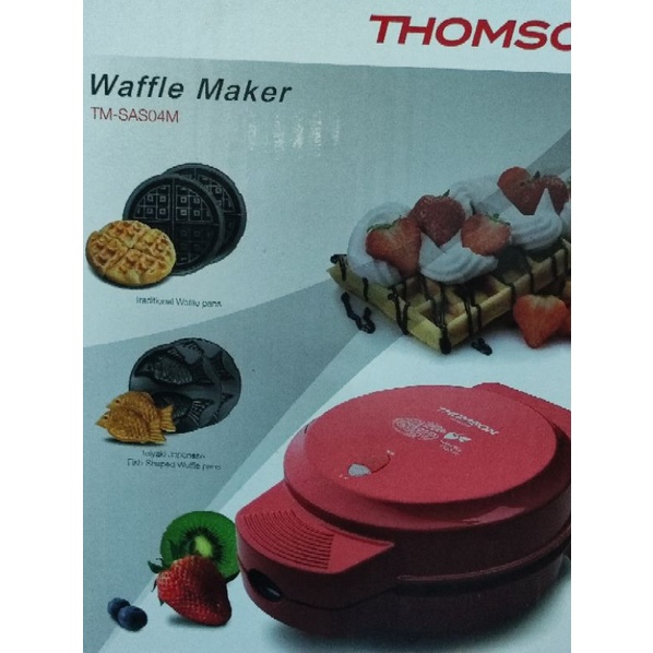 THOMSON 可替換烤盤鬆餅機🥞#簡易做鬆餅 #TM-SAS04M