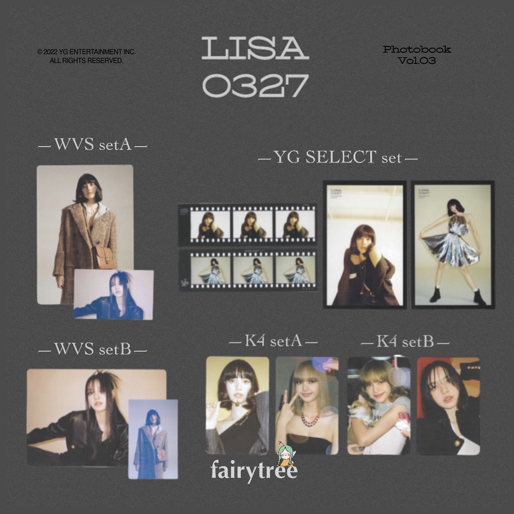 BLACKPINK - 【レア】BLACKPINK LISA 0327 フォトブック トレカ