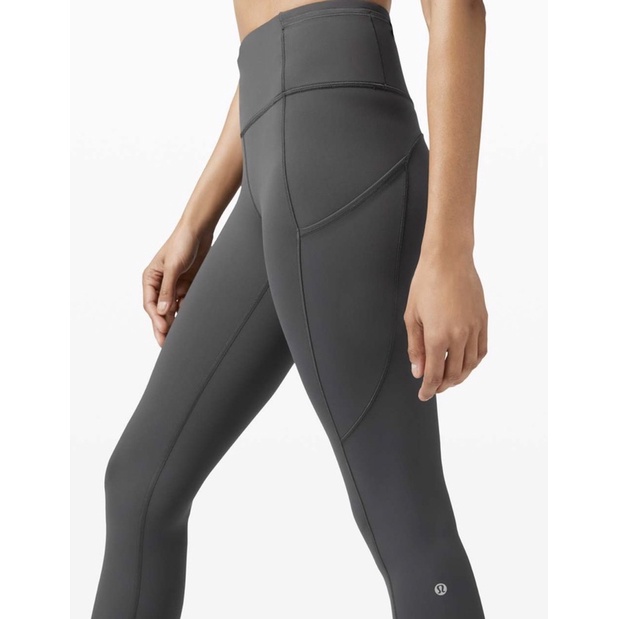 全新正品lululemon fast and free 25” legging 緊身褲 size12