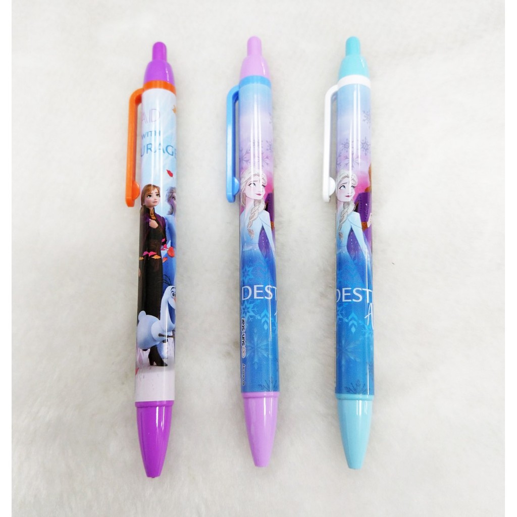 💥現貨在台💥日本 正版 迪士尼 冰雪奇緣 自動筆 自動鉛筆 原子筆 0.5mm 安娜 艾莎 冰雪奇緣2 DISNEY