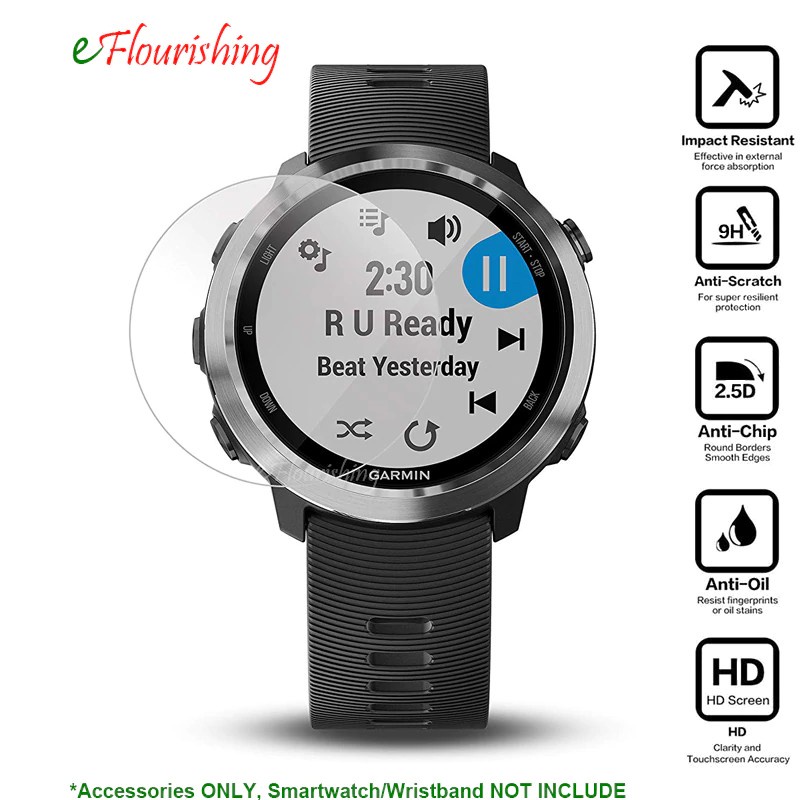 適用於 Garmin Forerunner 645 Music GPS Running 腕式 HRM 手錶屏幕保護