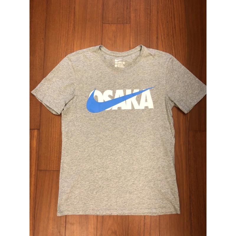 Nike Osaka 大阪限定 s號 灰色 tee