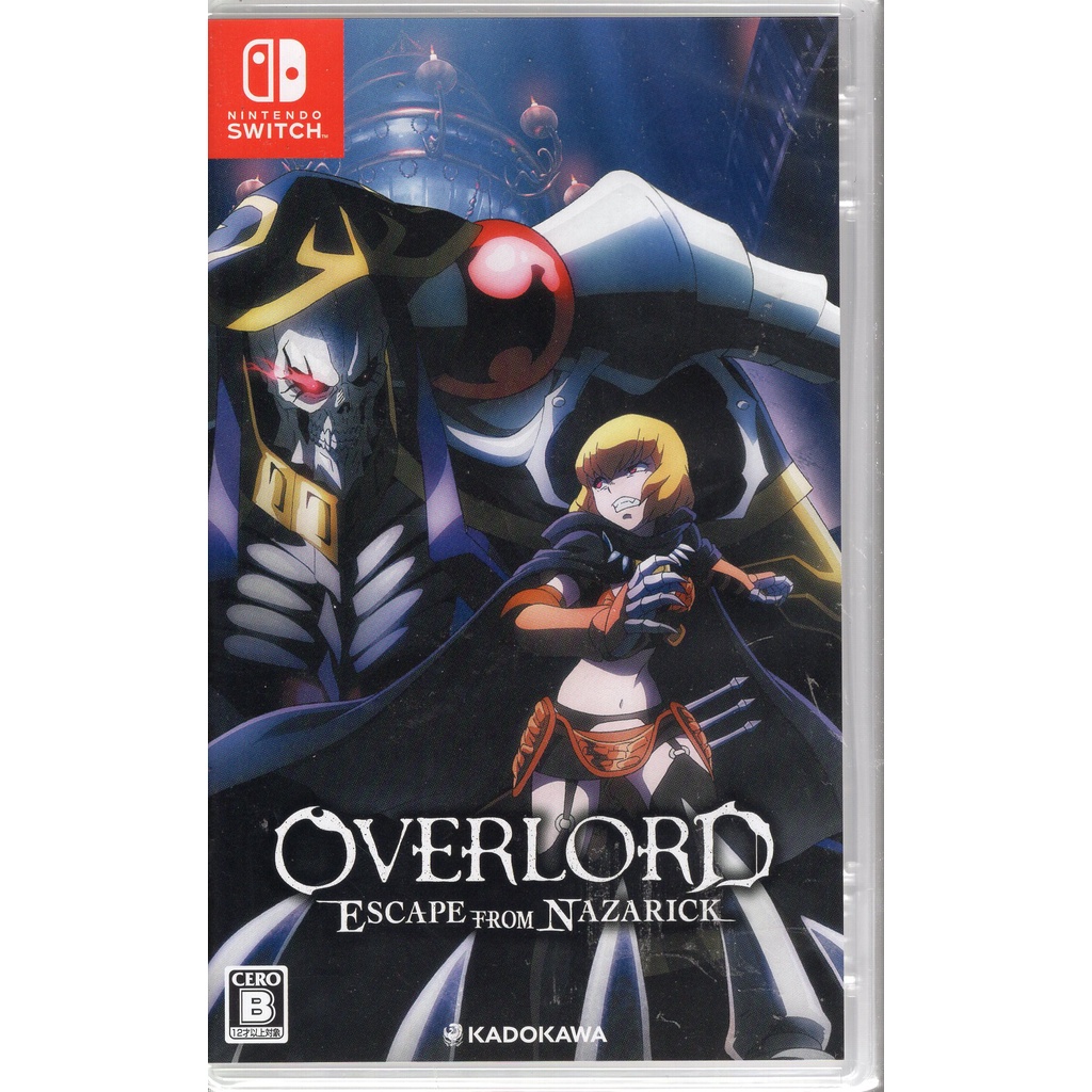 Switch遊戲ns 不死者之王納薩力克地下大墳墓大逃脫overlord Escape 中文版 魔力電玩 蝦皮購物