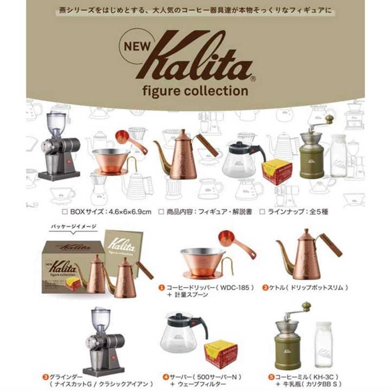 Kalita 咖啡器具扭蛋 沖繩帶回