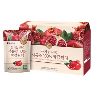 [BOTO] 韓國 100%有機 石榴果汁飲 紅石榴飲 石榴汁 醇養妍 (80ml x 30包)