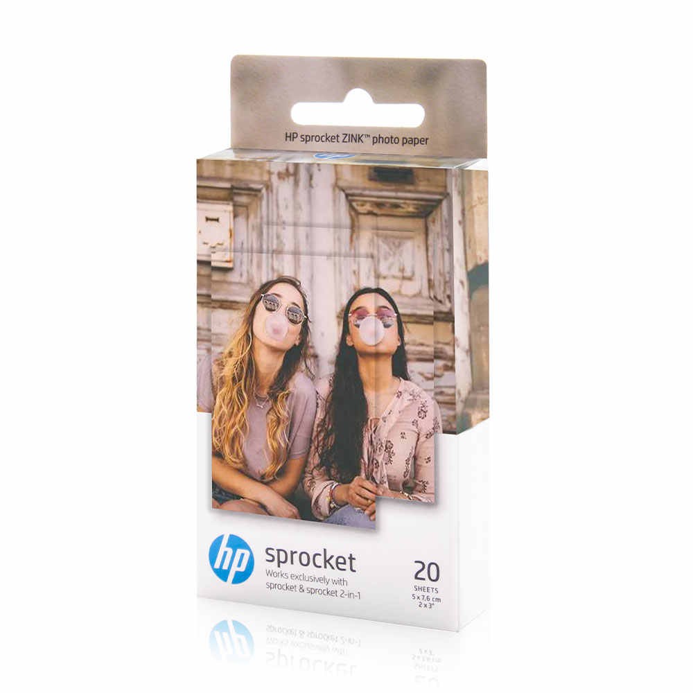 HP Sprocket Zink 2x3 20張 原廠相紙 (1PF35A)