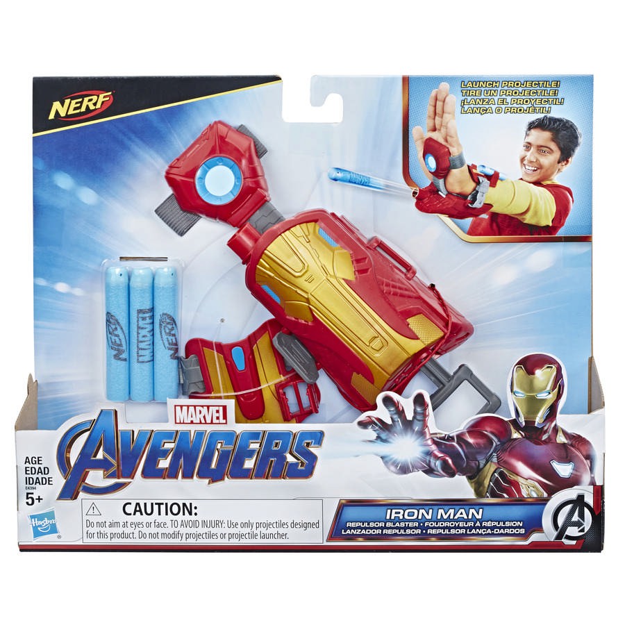 華泰玩具 鋼鐵人 nerf 角色扮演手套 漫威 MARVEL 電影 復仇者聯盟4(19500299)