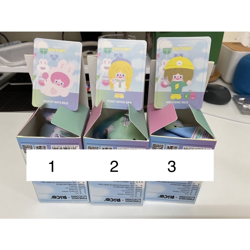 RiCO 快樂工廠 系列 盒玩 盲盒 快樂通行 快樂發電 粉色兔子
