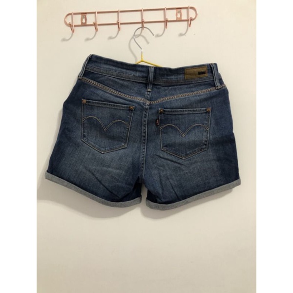 levis 24腰 牛仔褲 短褲