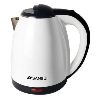 ★全新品★SANSUI山水 1.8公升雙層防燙304不銹鋼快煮壺SWB-12T