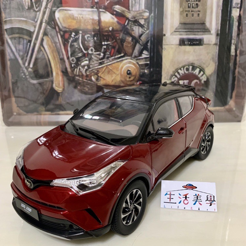 生活美學 全新現貨24h當天出貨1 18 1 18 Toyota Ch R Chr C Hr 休旅車suv 豐田 蝦皮購物