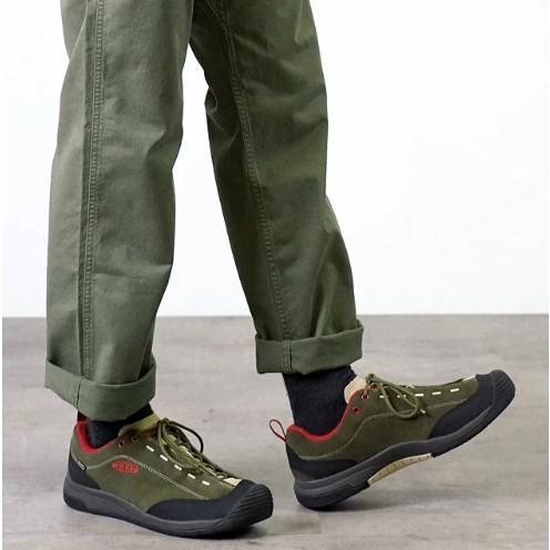 KEEN JASPER II WP 2 防水休閒鞋 男 - 橄欖綠/淺卡其 US9 僅此一雙自己從日本帶的 全新未落地
