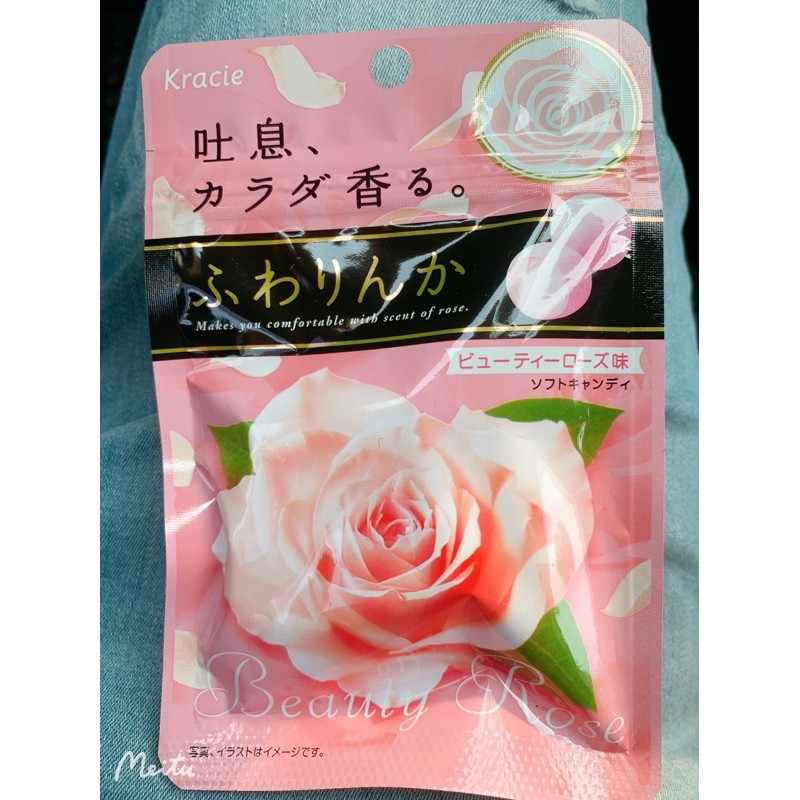 日本 Kracie 玫瑰薔薇花香軟糖32g 蝦皮購物