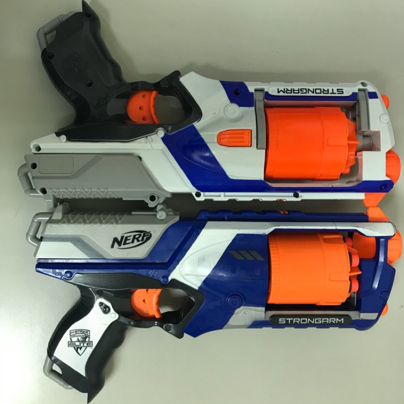 Nerf  strongarm 玩具槍 泡棉槍 強襲者 左輪