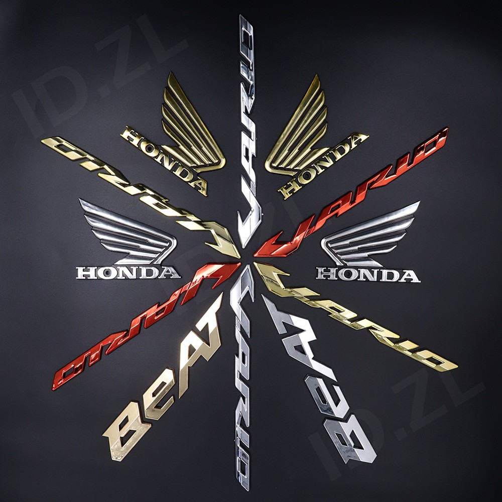 山葉 摩托車三維造型貼紙 YAMAHA HONDA SUZUKI 徽章標誌貼紙馬達品牌三維造型貼紙