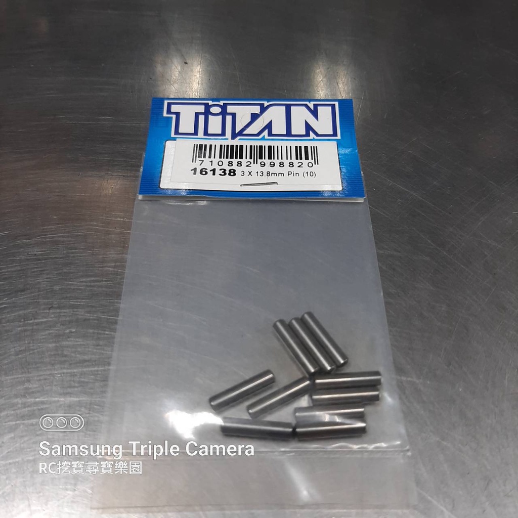 TITAN 3X13.8 mm  Pin  #16138