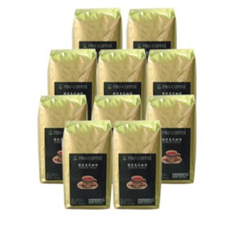 優質精選義式咖啡豆--100%阿拉比卡咖啡豆1磅*10入裝--【良鎂咖啡精品館】