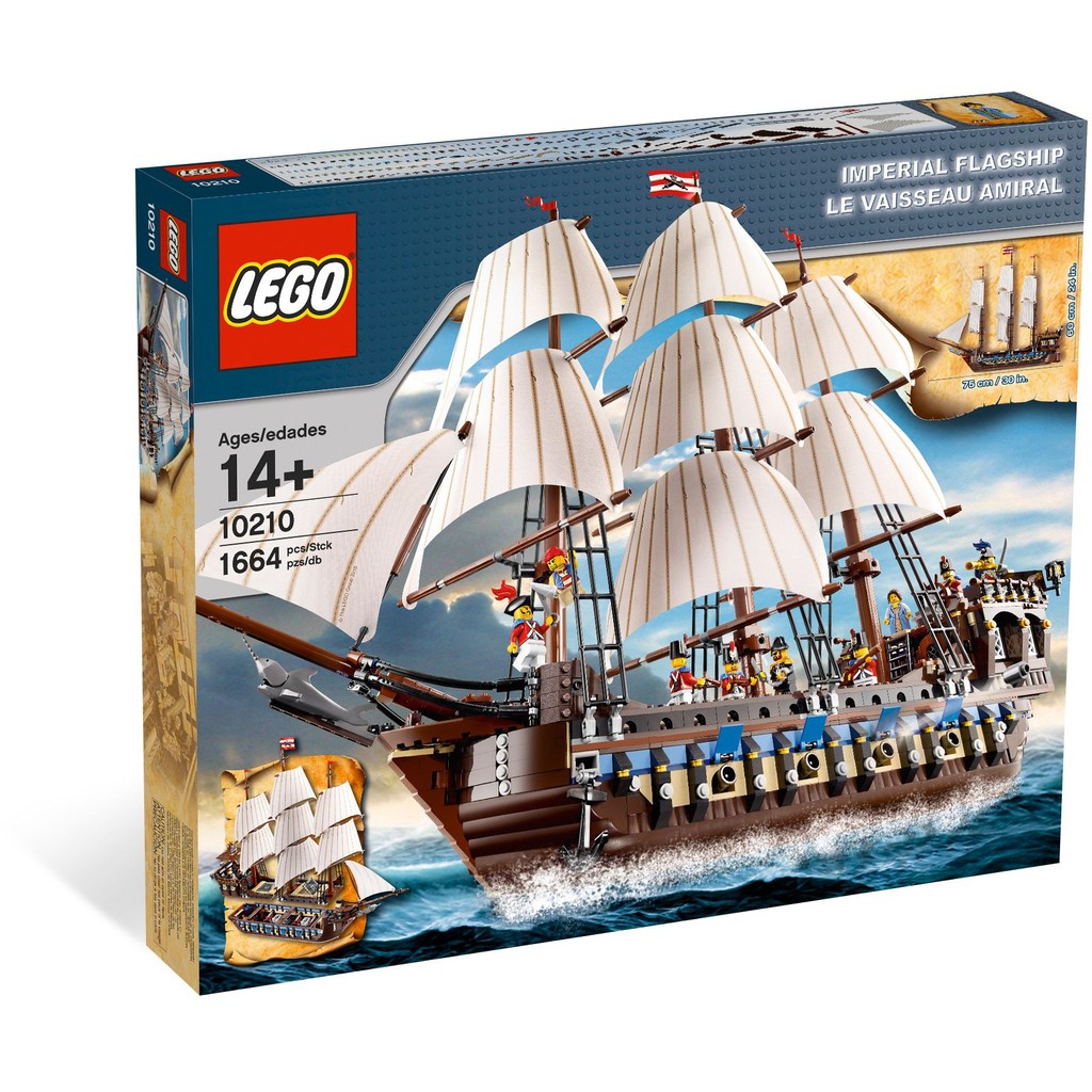 [正版] 樂高 LEGO 10210 帝國軍艦 官兵船 (全新未拆品) Imperial Flagship 絕版 現貨