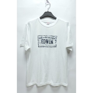 *Deep Fashion*日本Outlet直購 全面特價EDWIN 印花LOGO短袖T恤 愛德恩 正品 圓領上衣